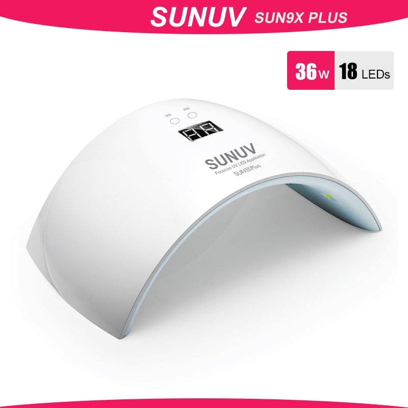 SUNUV uv nail dryer lamp uv led For Nails Dryer 54W/48W/36W Ice Lamp For Manicure Gel Nail Lamp Drying Lamp For Gel Varnish