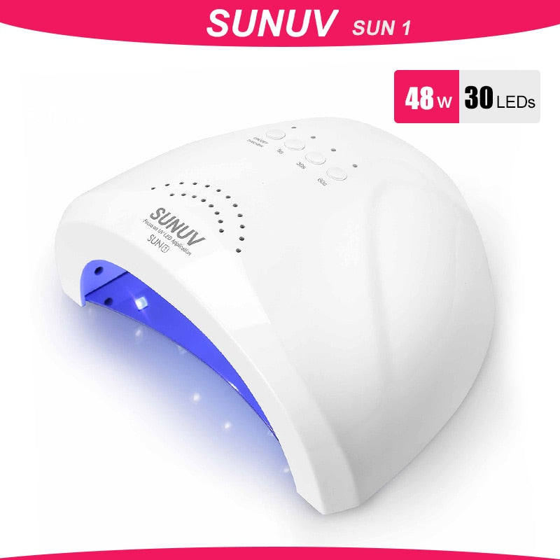 SUNUV uv nail dryer lamp uv led For Nails Dryer 54W/48W/36W Ice Lamp For Manicure Gel Nail Lamp Drying Lamp For Gel Varnish