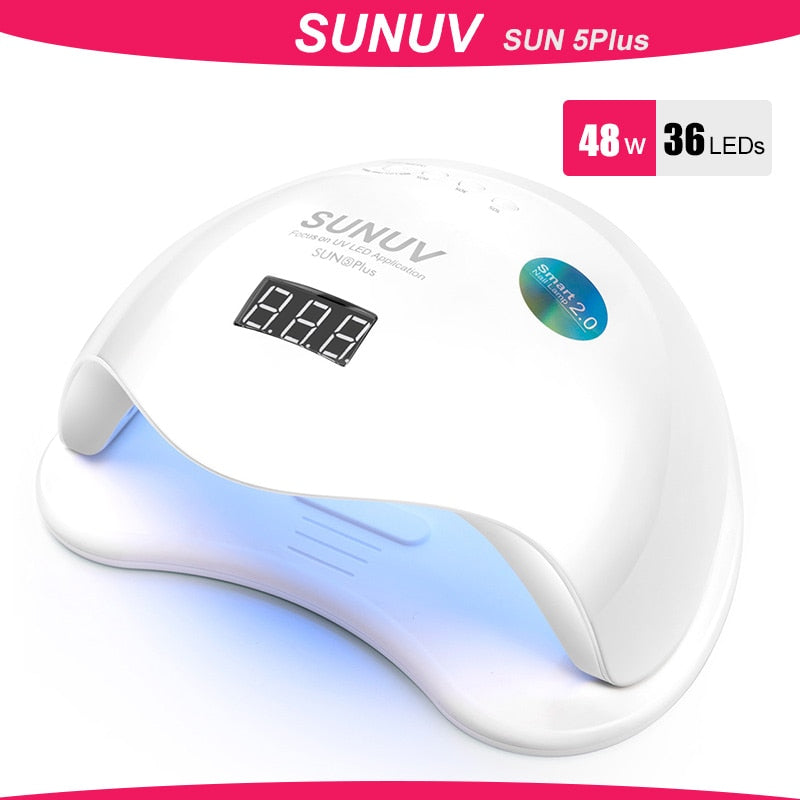 SUNUV uv nail dryer lamp uv led For Nails Dryer 54W/48W/36W Ice Lamp For Manicure Gel Nail Lamp Drying Lamp For Gel Varnish