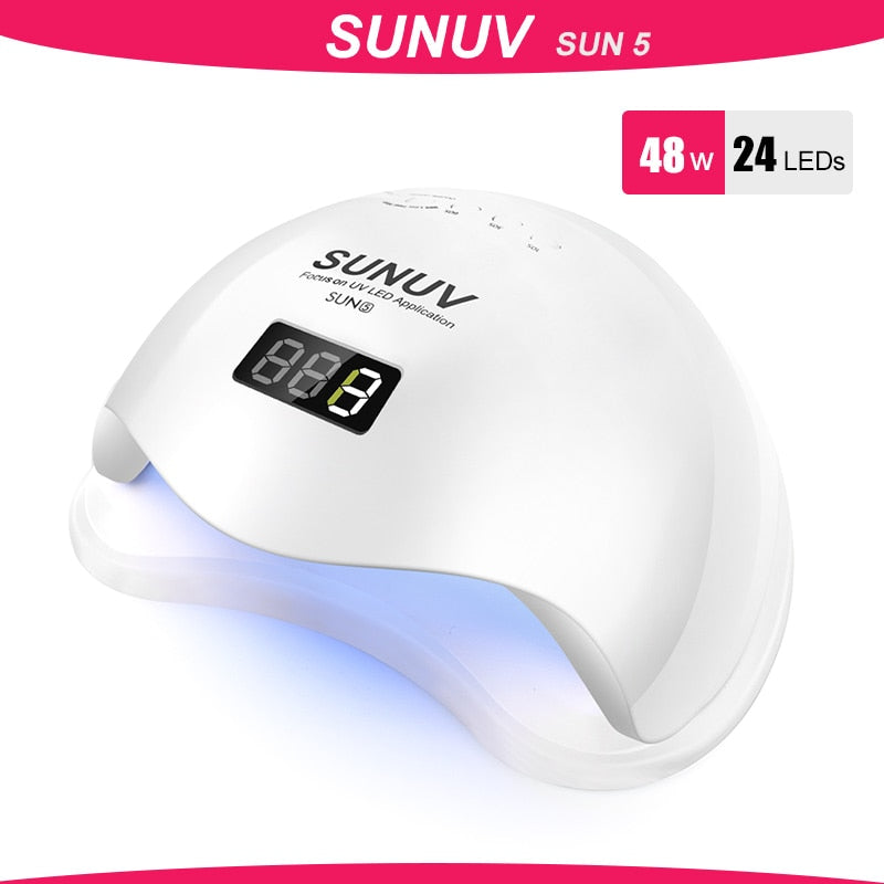 SUNUV uv nail dryer lamp uv led For Nails Dryer 54W/48W/36W Ice Lamp For Manicure Gel Nail Lamp Drying Lamp For Gel Varnish