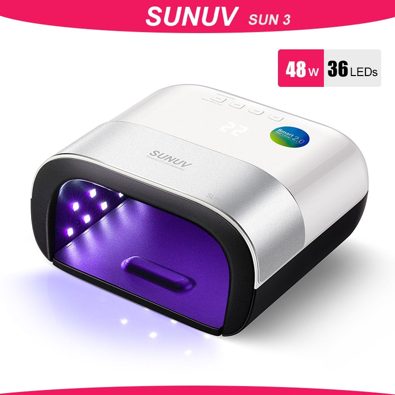 SUNUV uv nail dryer lamp uv led For Nails Dryer 54W/48W/36W Ice Lamp For Manicure Gel Nail Lamp Drying Lamp For Gel Varnish