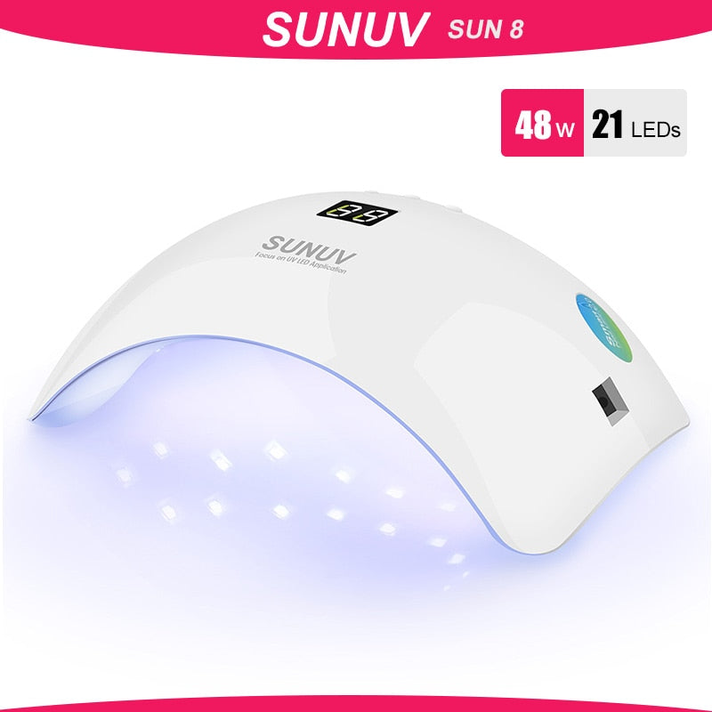 SUNUV uv nail dryer lamp uv led For Nails Dryer 54W/48W/36W Ice Lamp For Manicure Gel Nail Lamp Drying Lamp For Gel Varnish