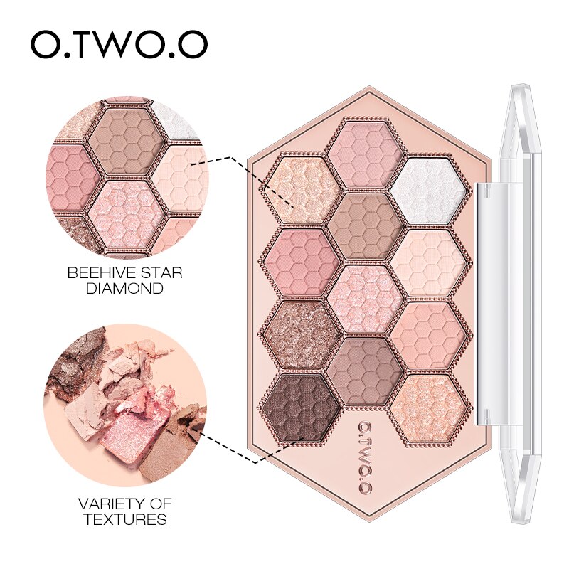 O.TWO.O 11pcs/set Full Makeup Kit Include Eye Shadow Blusher Concealer Contour Highlight Mascara Eyebrow Eyeliner Loose Powder