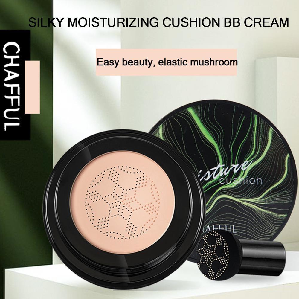 New Mushroom Head Make up Air Cushion Moisturizing Brightening Cream BB Air-permeable Foundation Cosmetics Natural Makeup R0H1